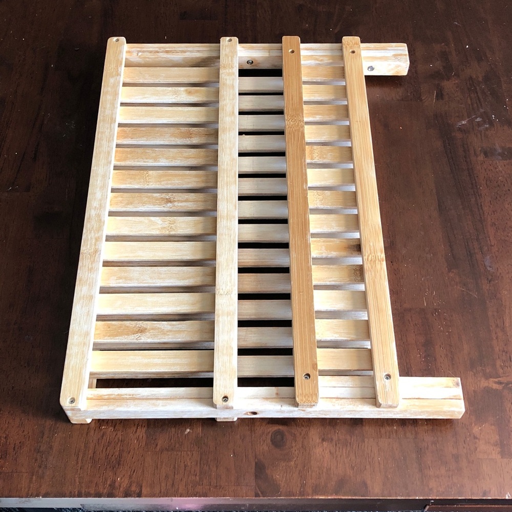 ๐ธ Bamboo Drying 2 Role Rack for Dishes - Picture 6 of 6